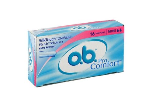 O.B. Tampons ProComfort mini – PZN 00723767 (PZN 00723767)