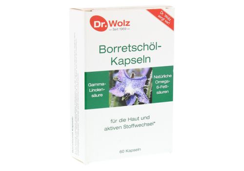 Dr. Wolz Borretschöl Kapseln – PZN 04447726 (PZN 04447726)