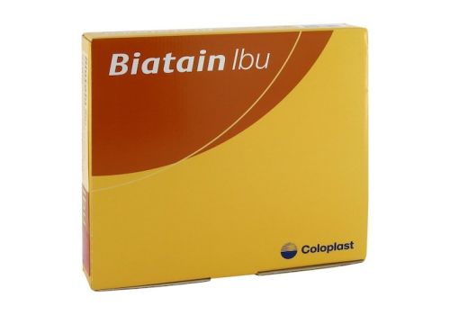 BIATAIN Ibu Schaumverband 10x10 cm nicht haftend – PZN 04808331 (PZN 04808331)