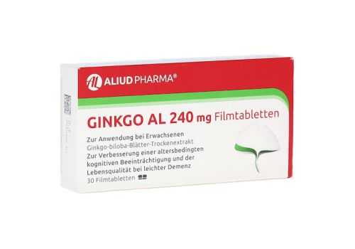 Ginkgo AL 240mg – PZN 11287677 (PZN 11287677)