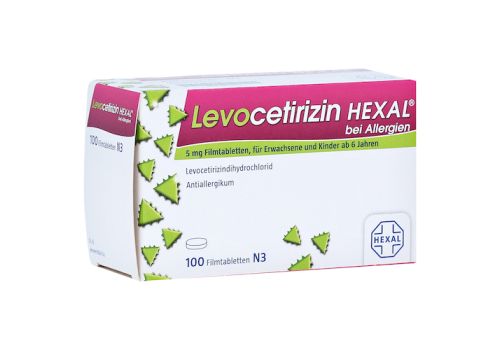 Levocetirizin HEXAL bei Allergien 5mg – PZN 14241670 (PZN 14241670)