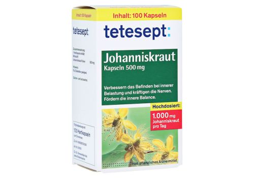Tetesept Johanniskraut 500mg – PZN 08518216 (PZN 08518216)