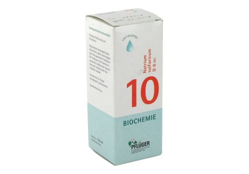 BIOCHEMIE Pflüger 10 Natrium sulfuricum D 6 Tropf. – PZN 06324749 (PZN 06324749)