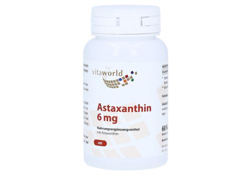 ASTAXANTHIN 6 mg Kapseln – PZN 09719247 (PZN 09719247)