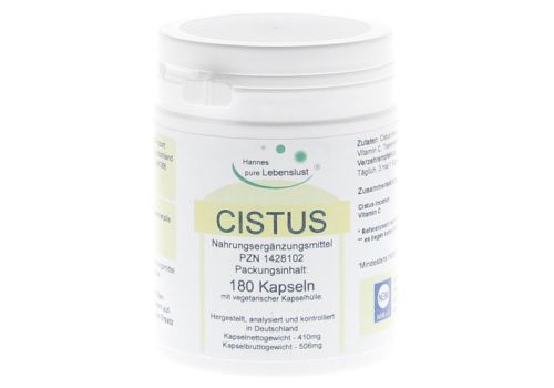 Cistus Incanus Vegi Kapseln – PZN 01428102 (PZN 01428102)