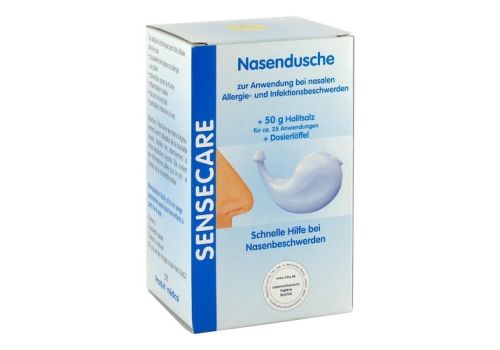 AMV Nasendusche Kombip.50g Spülsalz+Dos.Löffel – PZN 05703462 (PZN 05703462)