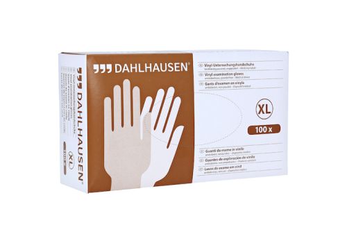 VINYL Handschuhe ungepudert Gr.XL – PZN 03691306 (PZN 03691306)