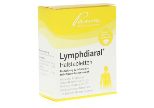 LYMPHDIARAL HALSTABLETTEN – PZN 03898510 (PZN 03898510)