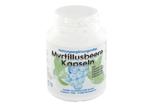 MYRTILLUSBEERE Kapseln – PZN 05124451 (PZN 05124451)
