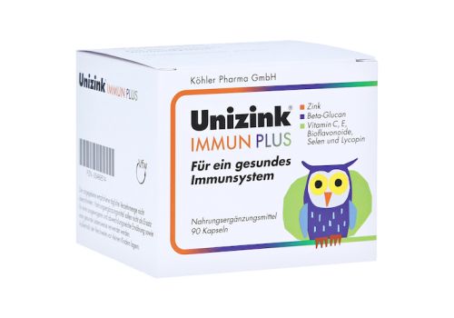 UNIZINK Immun Plus Kapseln – PZN 05489514 (PZN 05489514)