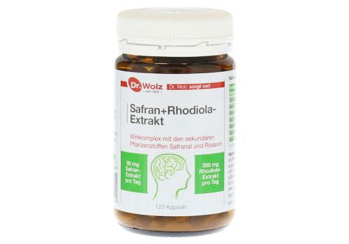 SAFRAN+RHODIOLA-Extrakt Dr.Wolz Kapseln – PZN 10251944 (PZN 10251944)