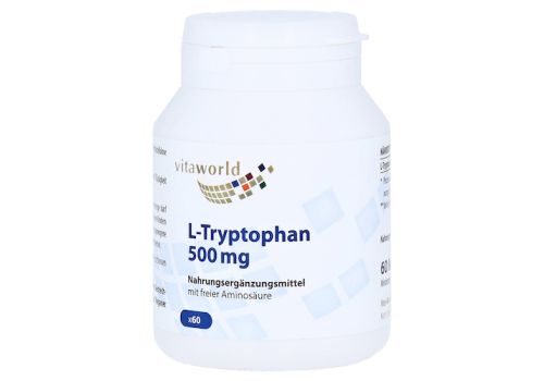 L-TRYPTOPHAN 500 mg Kapseln – PZN 09424836 (PZN 09424836)