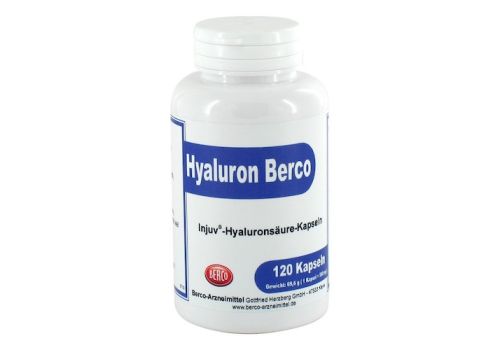 HYALURON BERCO Injuv Kapseln – PZN 06557666 (PZN 06557666)