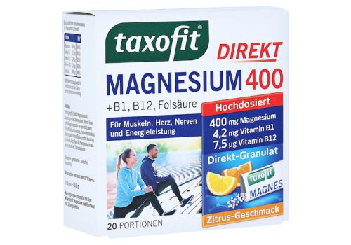 Taxofit Magnesium 400 – PZN 02597700 (PZN 02597700)