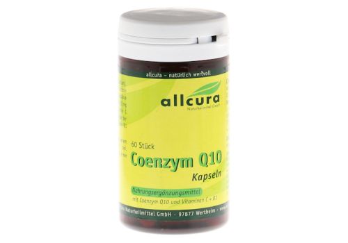 Coenzym Q10 Kapseln a 100 mg – PZN 01673072 (PZN 01673072)