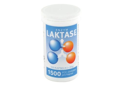 LAKTASE 1.500 FCC Enzym Kapseln – PZN 06122508 (PZN 06122508)
