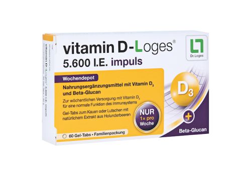 VITAMIN D-LOGES 5.600 I.E. impuls Wochendepot KTA – PZN 15228097 (PZN 15228097)