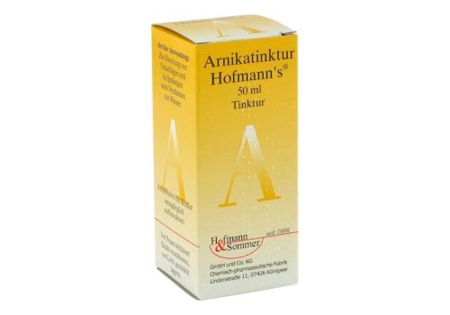 Arnikatinktur Hofmann's – PZN 00691145 (PZN 00691145)