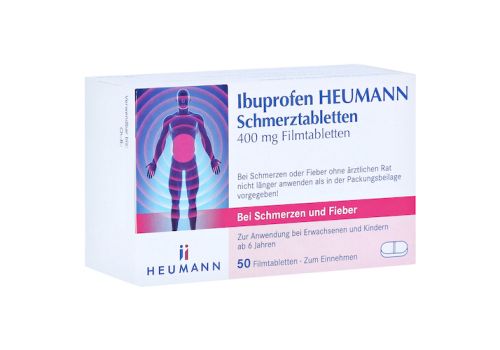 Ibuprofen Heumann Schmerztabletten 400mg – PZN 07728561 (PZN 07728561)