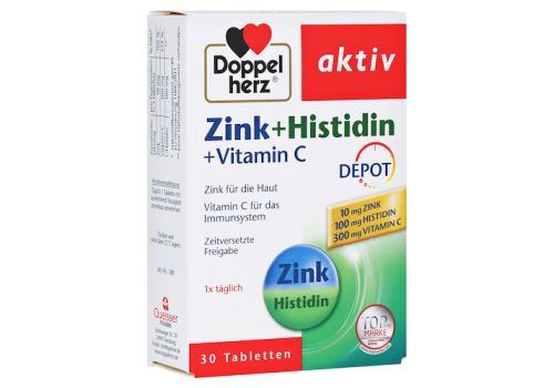 Doppelherz aktiv Zink + Histidin + Vitamin C Depot – PZN 02898732 (PZN 02898732)