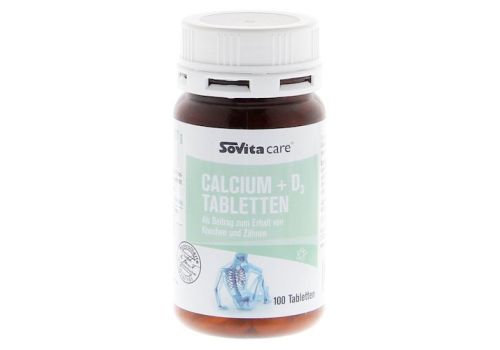SOVITA CARE Calcium+D3 Tabletten – PZN 10065615 (PZN 10065615)