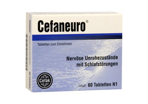 CEFANEURO Tabletten – PZN 09339088 (PZN 09339088)