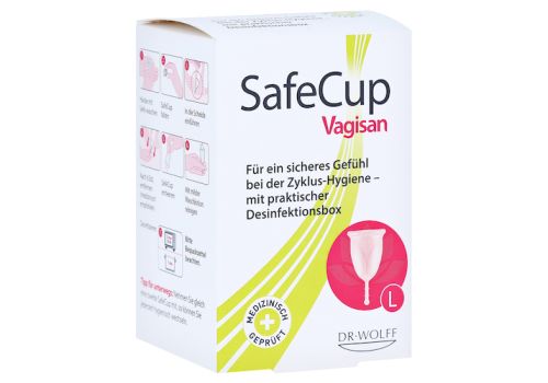 SAFECUP Vagisan Menstruationstasse Gr.L – PZN 14331108 (PZN 14331108)