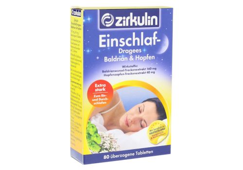 Zirkulin Einschlafdragees Baldrian Hopfen – PZN 00515661 (PZN 00515661)