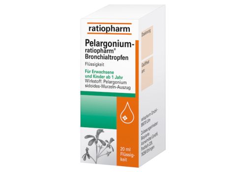 Pelargonium-ratiopharm Bronchialtropfen – PZN 10086876 (PZN 10086876)