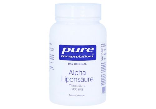 PURE ENCAPSULATIONS Alpha Liponsäure Kapseln – PZN 06552172 (PZN 06552172)