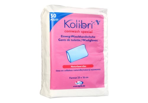 KOLIBRI comwash special Waschhandsch.16x24cm weiß – PZN 01855040 (PZN 01855040)