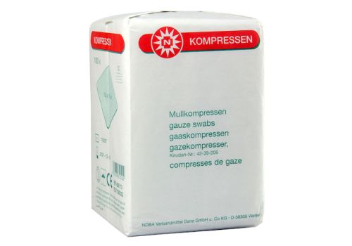 MULLKOMPRESSEN 10x10 cm unsteril 12fach – PZN 07099332 (PZN 07099332)