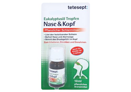 Tetesept Eukalyptusöl Tropfen Nase&Kopf – PZN 05506170 (PZN 05506170)