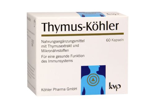 THYMUS KÖHLER Kapseln – PZN 09321533 (PZN 09321533)