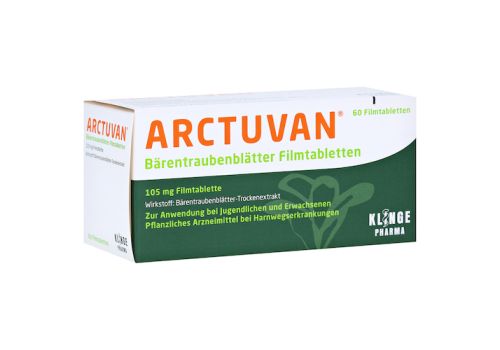 ARCTUVAN Bärentraubenblätter – PZN 01532302 (PZN 01532302)
