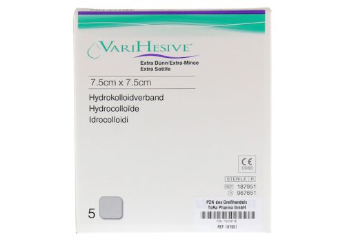 VARIHESIVE extra dünn 7,5x7,5 cm HKV hydroa.967651 – PZN 10019118 (PZN 10019118)