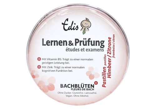Edis Lernen und Prüfung Bachblüten Pastillen – PZN 80000773 (PZN 80000773)