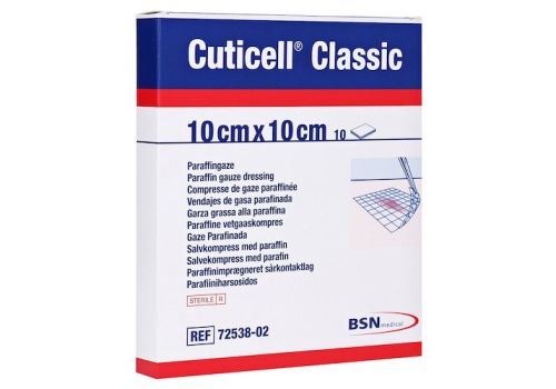 Cuticell Classic Wundgaze 10x10 cm – PZN 04979096 (PZN 04979096)