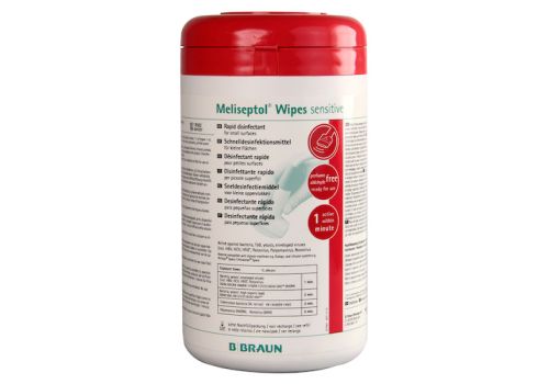 MELISEPTOL Wipes sensitive Spenderbox – PZN 06810007 (PZN 06810007)