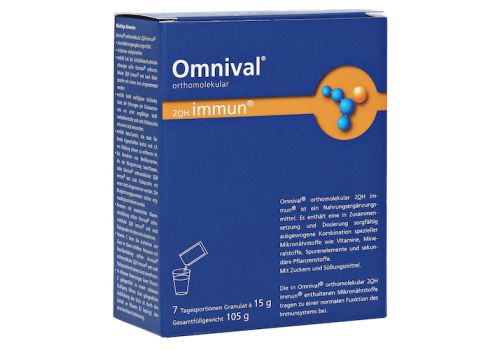 OMNIVAL orthomolekul.2OH immun 7 TP Granulat – PZN 06588477 (PZN 06588477)