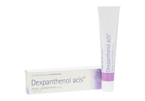Dexpanthenol acis Wund- und Heilcreme 50mg/g – PZN 08862764 (PZN 08862764)