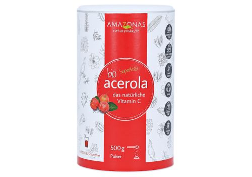 ACEROLA 100% Bio Pur nat.Vit.C Pulver – PZN 06632592 (PZN 06632592)