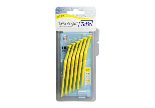 TEPE Angle Interdentalbürste 0,7mm gelb – PZN 07708877 (PZN 07708877)