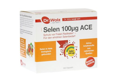 SELEN ACE 100 µg 180 Tage Kapseln – PZN 02883593 (PZN 02883593)