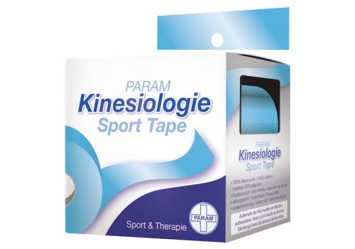 KINESIOLOGIE Sport Tape 5 cmx5 m blau – PZN 00725967 (PZN 00725967)