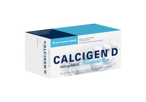 CALCIGEN D 600mg/400 I.E. – PZN 04054599 (PZN 04054599)