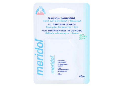 Meridol Flausch Zahnseide, gewachst – PZN 04123449 (PZN 04123449)