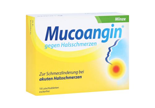 Mucoangin gegen Halsschmerzen Minze – PZN 06129947 (PZN 06129947)