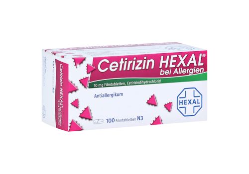 Cetirizin HEXAL bei Allergien – PZN 01830229 (PZN 01830229)