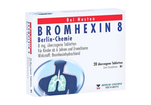 BROMHEXIN 8 Berlin-Chemie – PZN 04908268 (PZN 04908268)